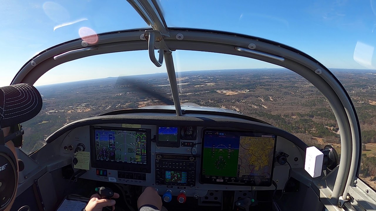 Landing 23kts wind and turbulence.  KLZU RV-7A