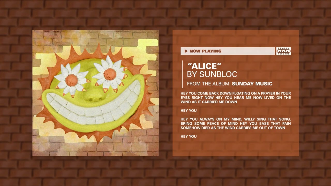Sunbloc - Alice (Official Audio)