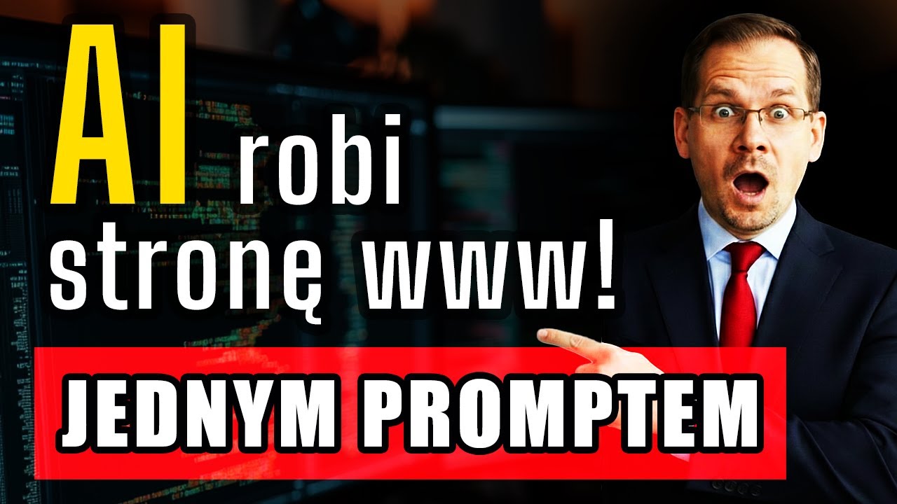 🔥 Strona z AI JEDNYM PROMPTEM?! Nie Uwierzysz, Jak To Działa!