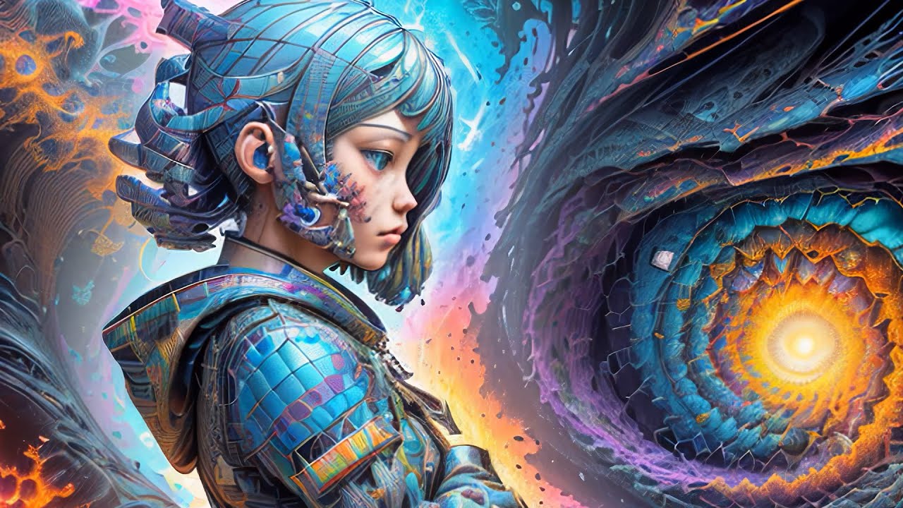 Nexxus 604 - Spiritual Journey - Psychedelic trance mix • (4K AI animated music video)