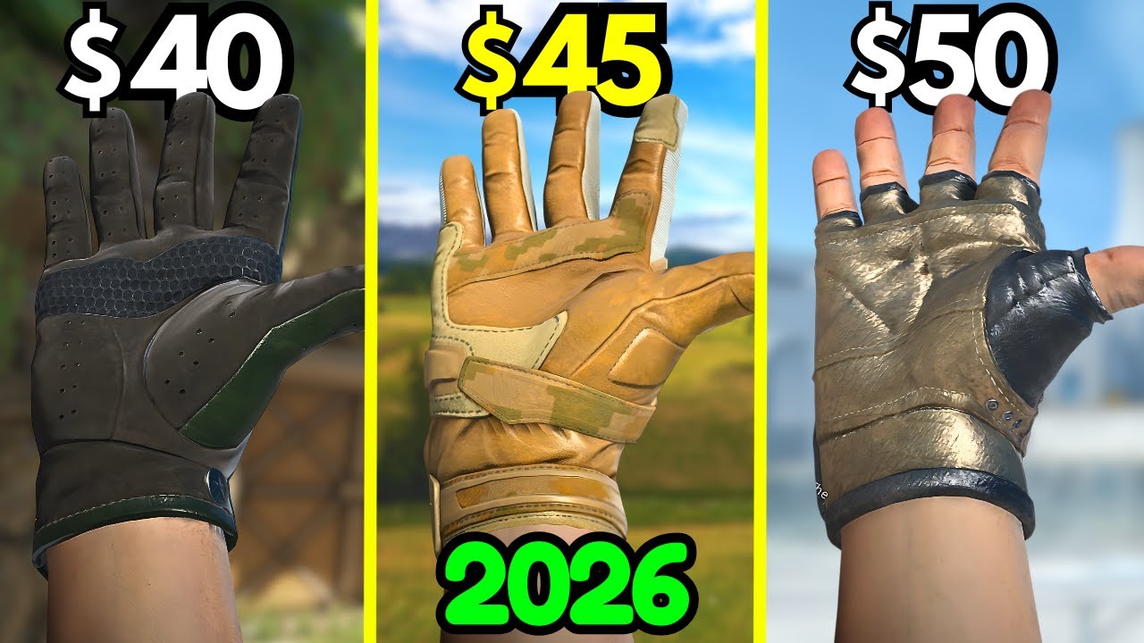 The BEST CHEAP Gloves Under $50 in 2026 (CS2 Budget Glove Skins)