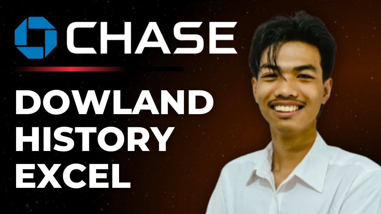 How To Download Chase Transaction History Excel Spreadsheet