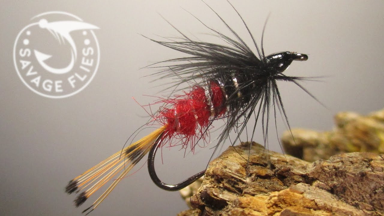 An old Irish wet fly - the Red Arrow
