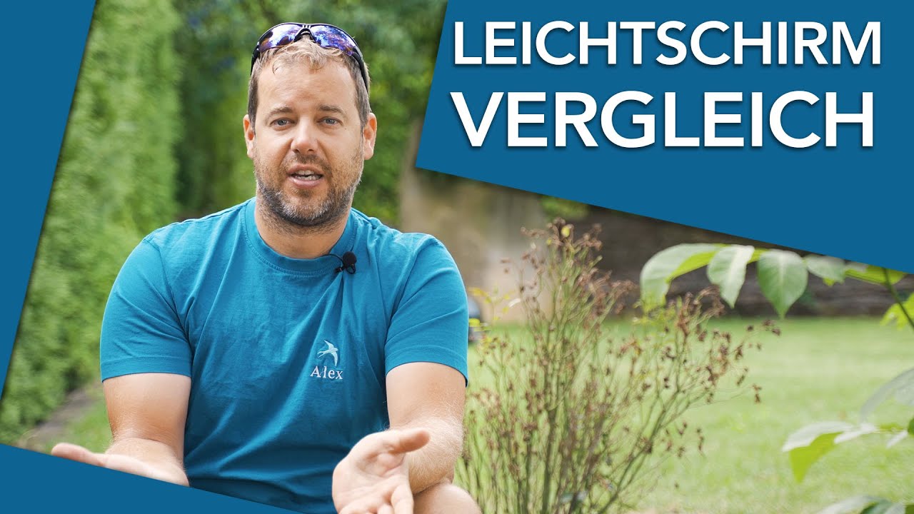 LEICHTschirm VS Normaler Schirm - Ein Vergleich | Flugschule Hirondelle, Weinheim