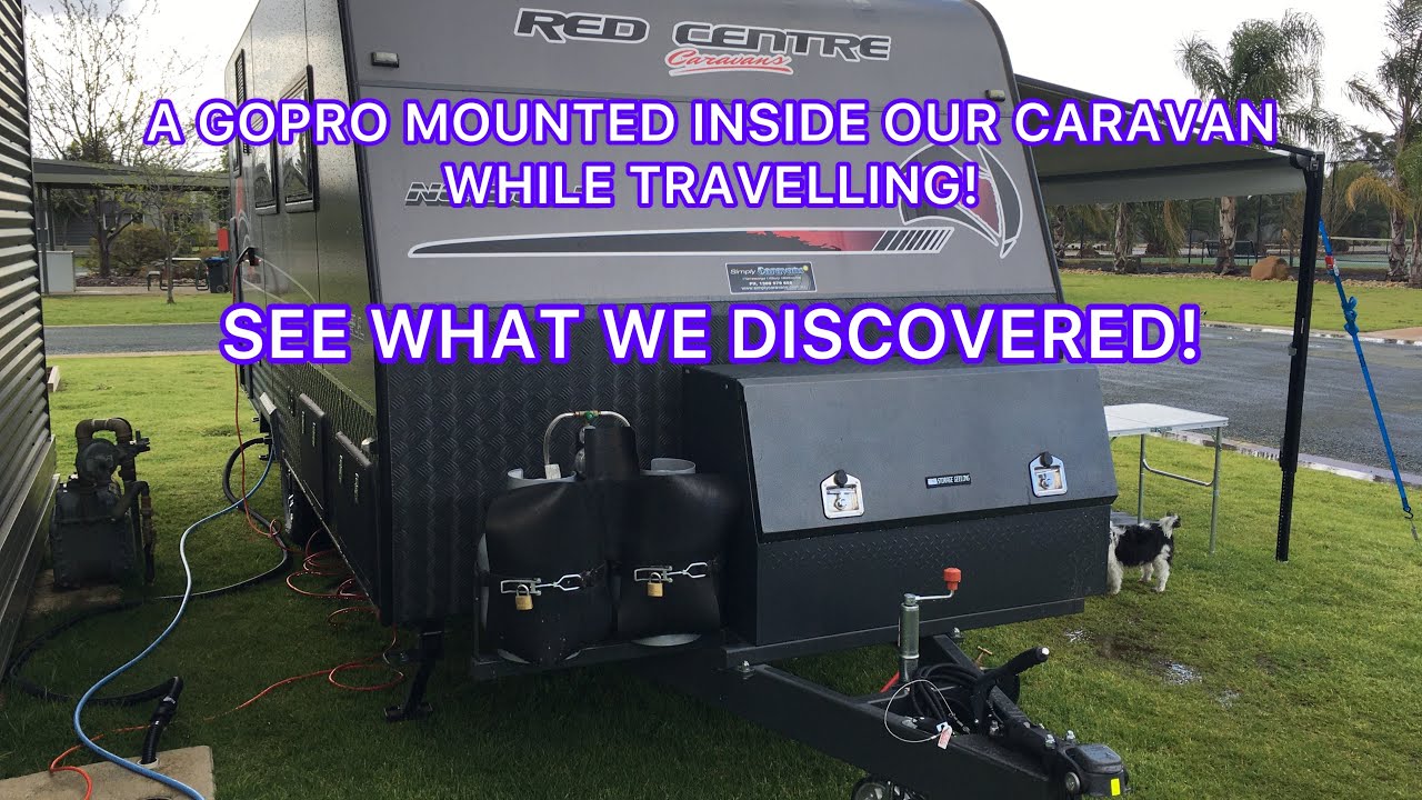 RED CENTRE CARAVAN - DEXTER TORFLEX SUSPENSION - GOPRO MOUNTED INSIDE VAN | SEPS ADVENTURES