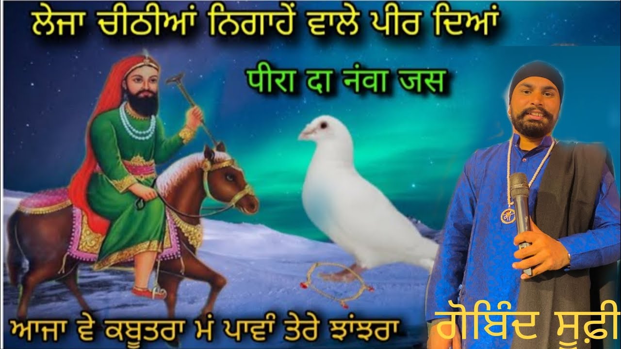 ਆਜਾ ਵੇ ਕਬੂਤਰਾ ਆ ਭਾਵਾਂ ਤੇਰੇ ਝਾਂਜਰਾਂ ☎️9855742399