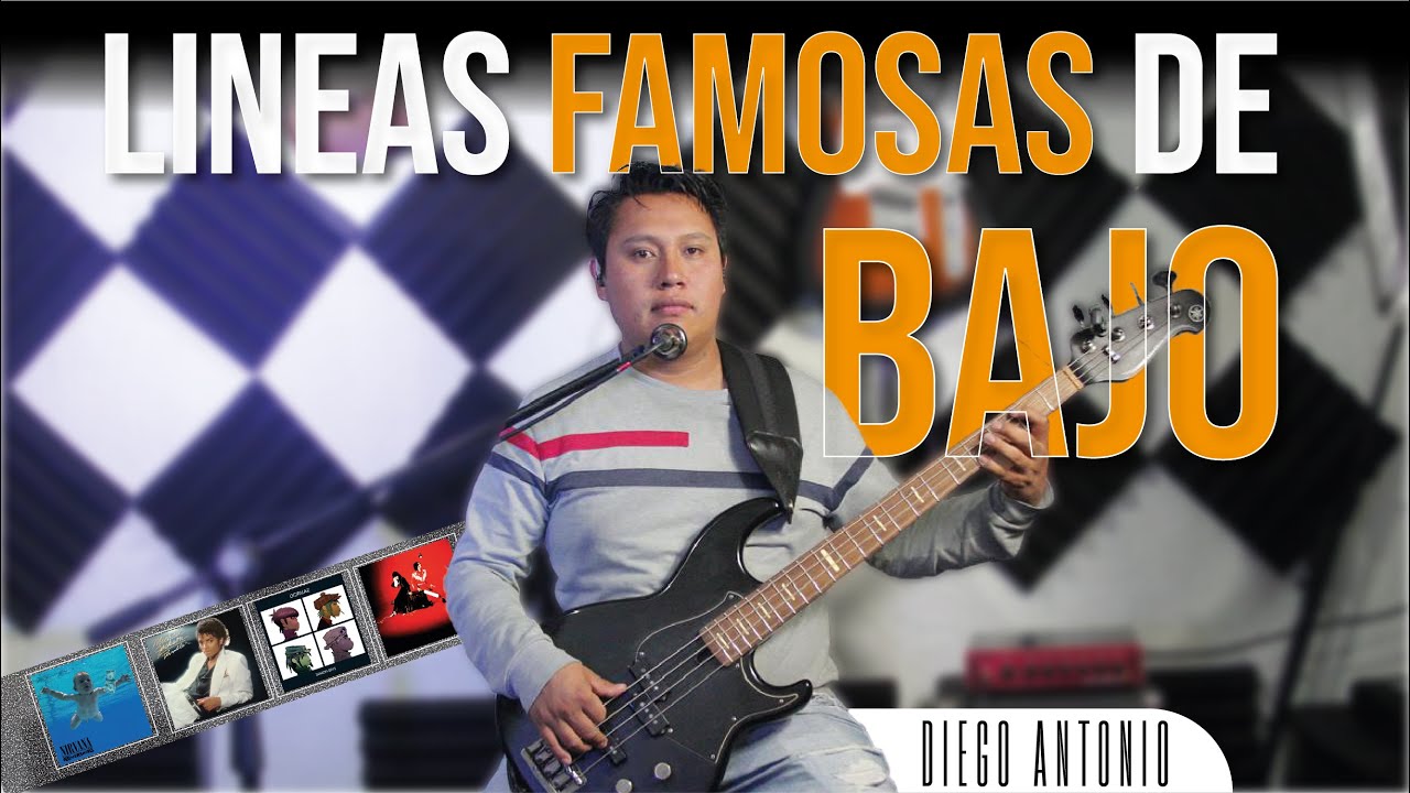 5 LINEAS DE BAJO FAMOSAS  ll DIEGO ANTONIO