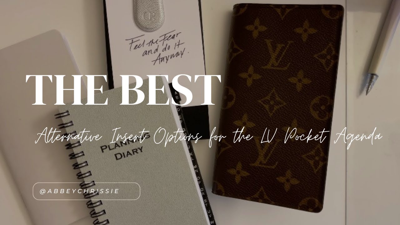 Louis Vuitton POCKET AGENDA | Budget Friendly & DIY  Inserts