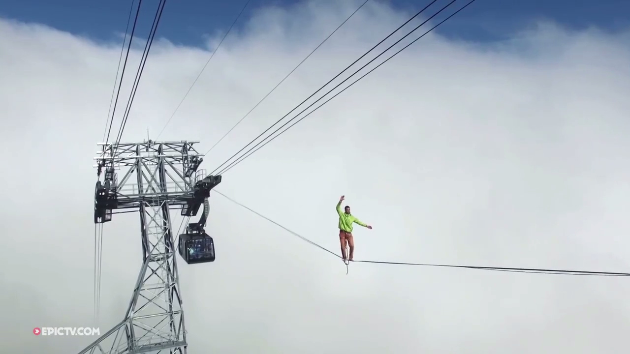 Over The Clouds | Next Level Highlining