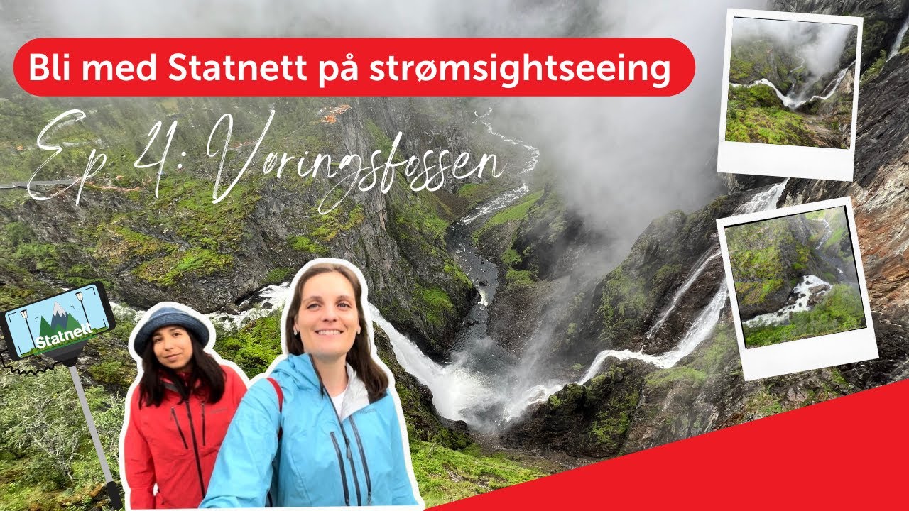 Bli med Statnett p&aring; str&oslash;msightseeing: V&oslash;ringsfossen