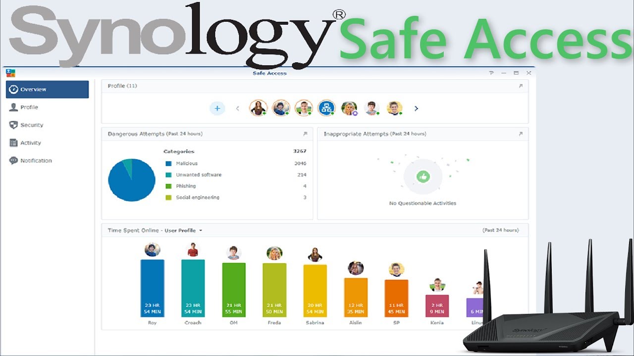 Monitor your Network with Synology Safe Access for Network Router