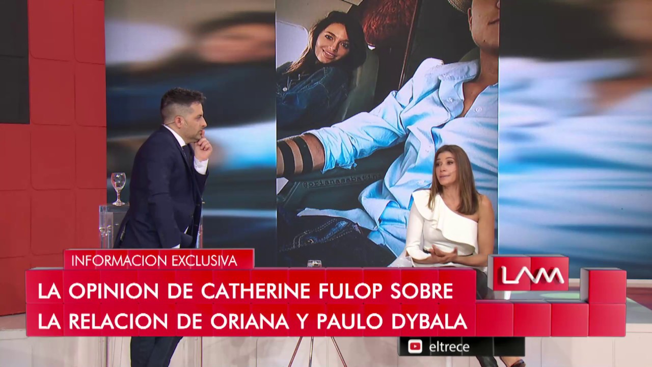 Catherine Fulop habló del romance entre Oriana y Paulo Dybala