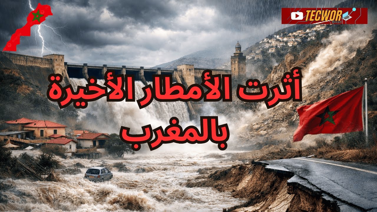 تقرير حول الاضرار التي خلفتها الامطار الاخيره بالمغرب