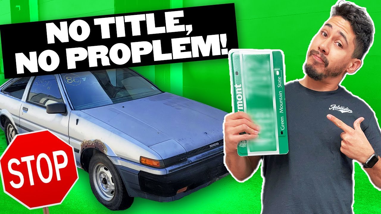 How To Legally Title Any Classic Car Using This Vermont Loophole Method. REALLY WORKS