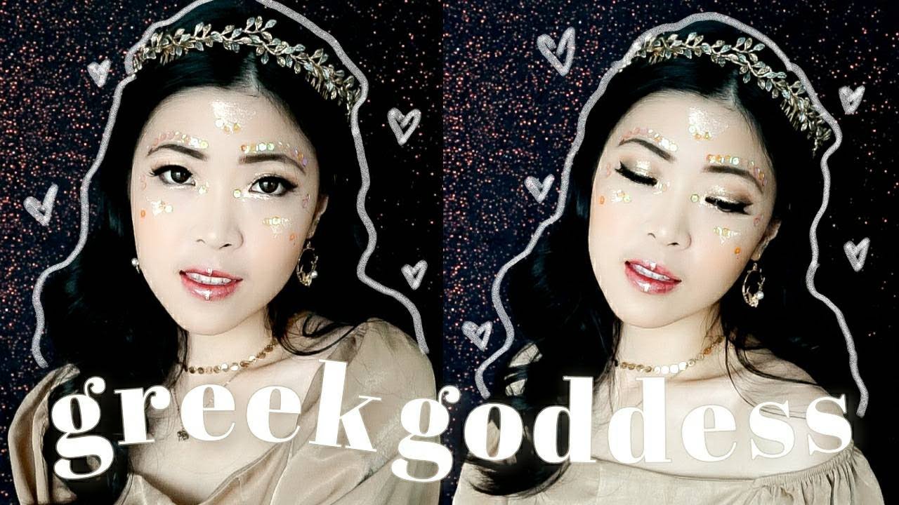 aphrodite greek goddess inspired makeup ✨  halloween makeup inspiration ✨  aphrodite makeup