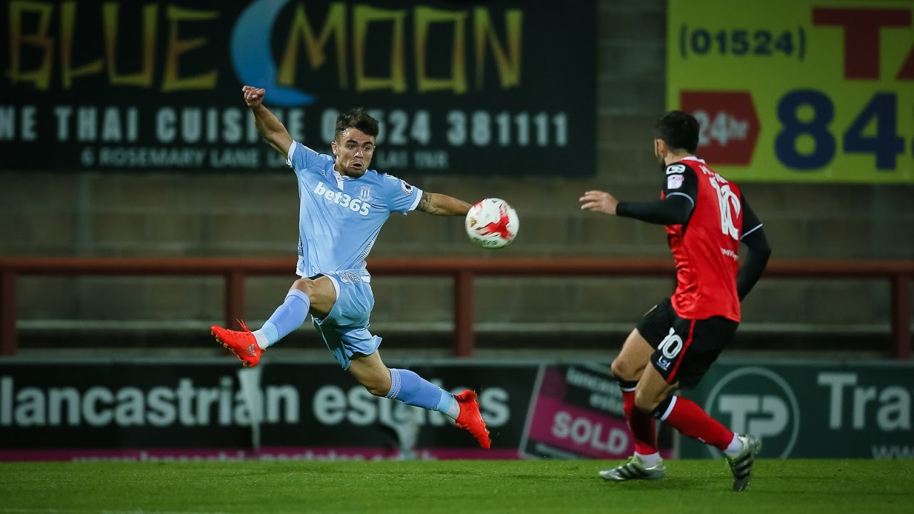 Morecambe 3 Stoke City 1 (Checkatrade Trophy 2016/17)