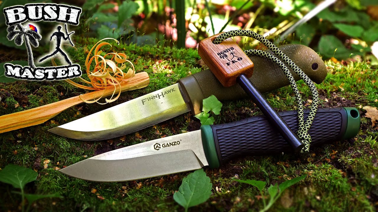 Нож Ganzo G806 против Cold Steel Finn Hawk. Ножи для леса