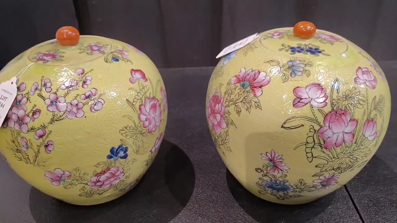 这周的一场拍卖，青花外销瓷很多