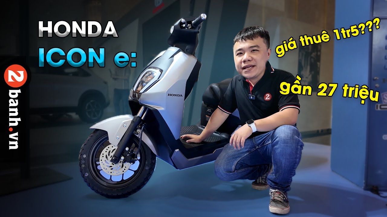Honda ICON e: và CUV e: chính thức công bố giá bán và phí thuê pin tại Việt Nam