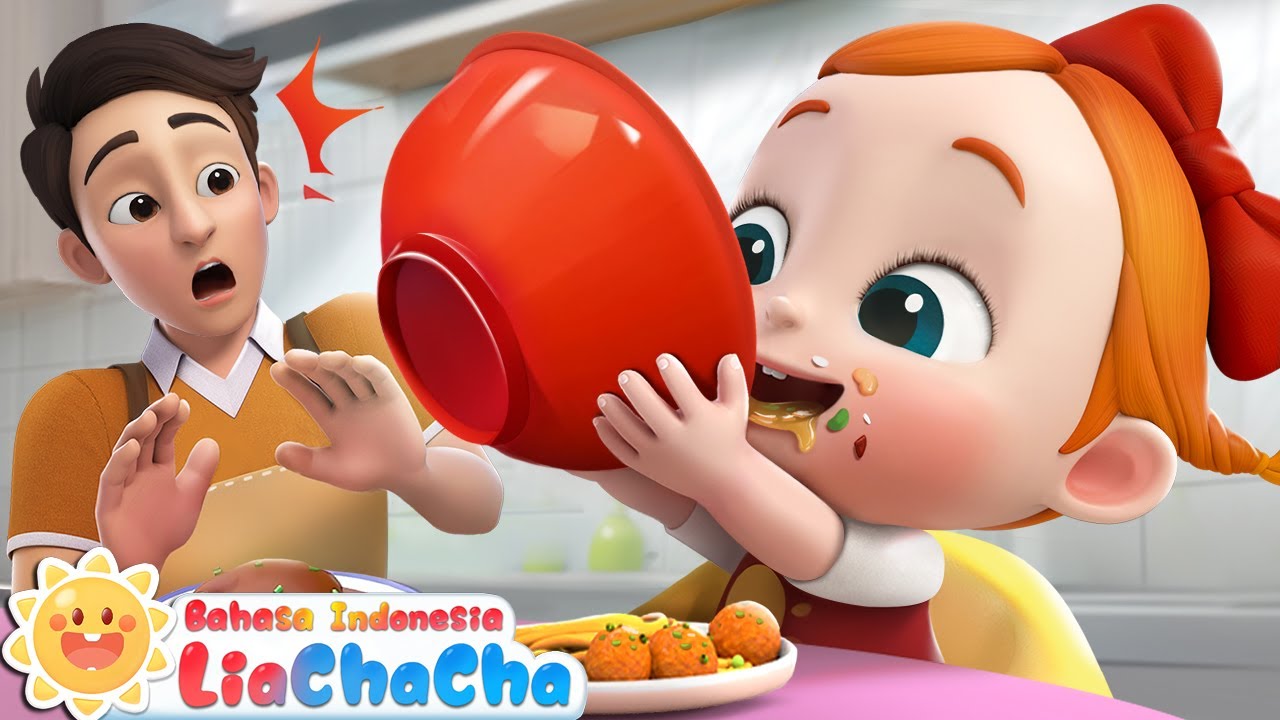 Apa Kau Lapar？ | Lagu Makanan | Lagu Lucu | Lagu Anak-anak | LiaChaCha Bahasa Indonesia