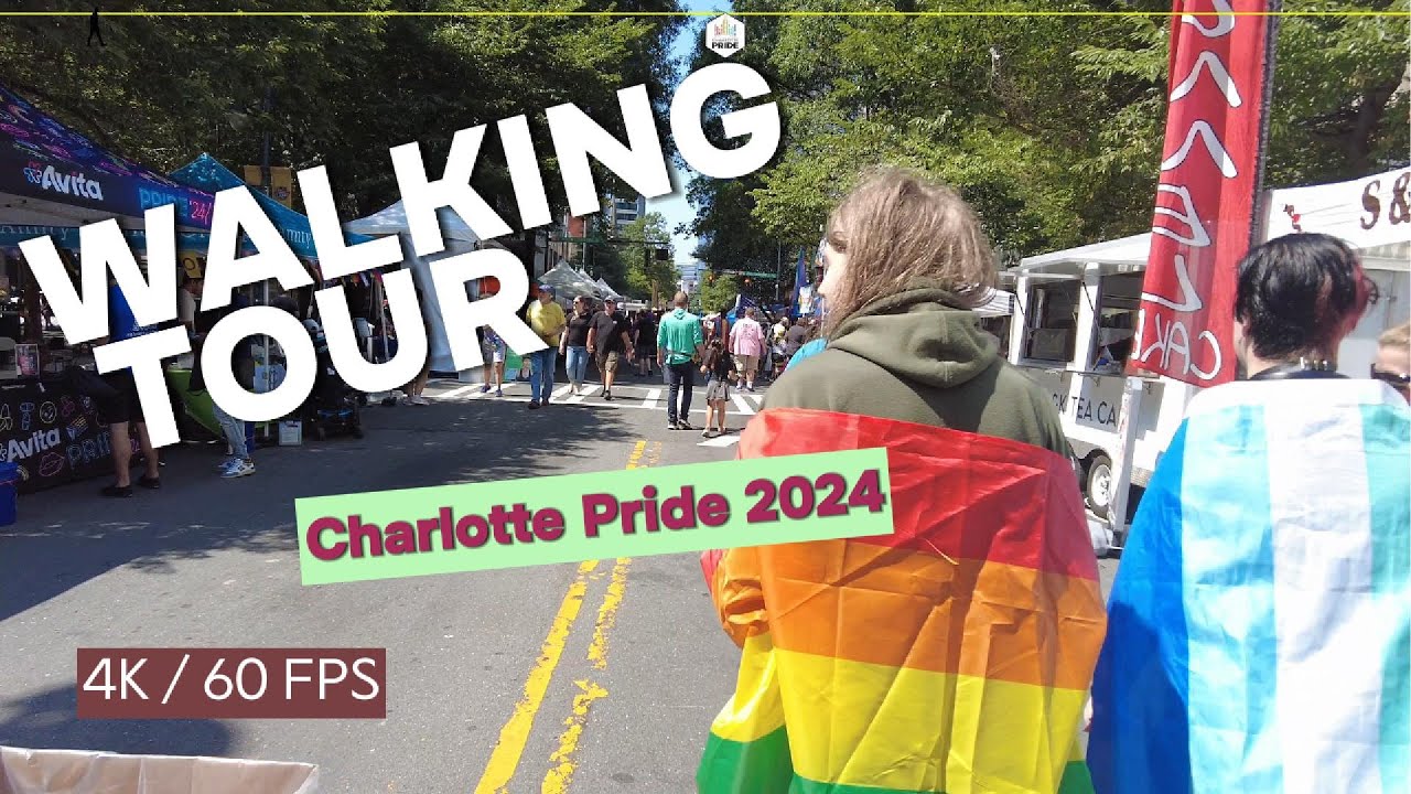 Walking Tour of Charlotte Pride 2024 | Vibrant LGBTQ+ Celebration in Charlotte