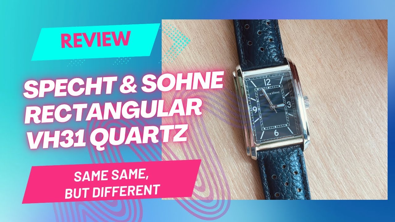 Specht & Sohne Rectangular Homage - fun & little lookalike watch