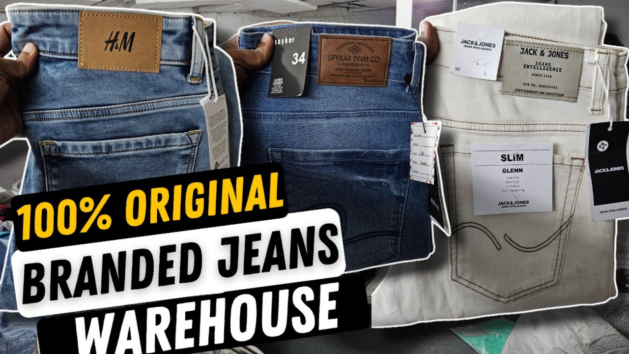 ₹160 Export Surplus Branded Jeans 😱 | Kurla Mumbai Wholesale Market Reseller Branded Jeans ₹160–₹590
