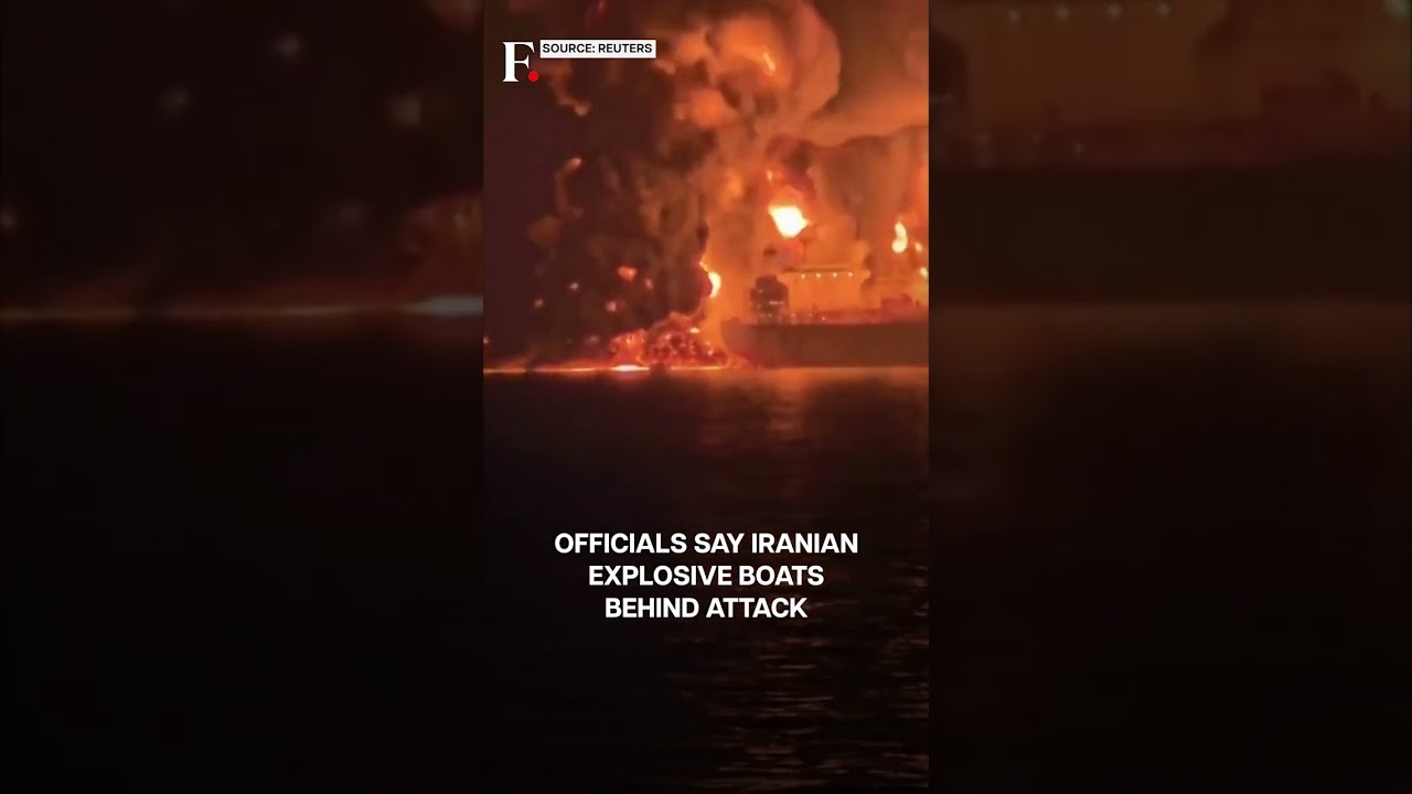 Iraq: Two Oil Tankers On Fire After Iranian Attack In Gulf Waters | Subscribe to Firstpost | N18G