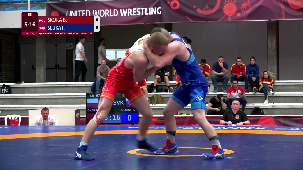 Qual. GR - 67 kg: B. SKORA (POL) v. I. SLUKA (SVK)