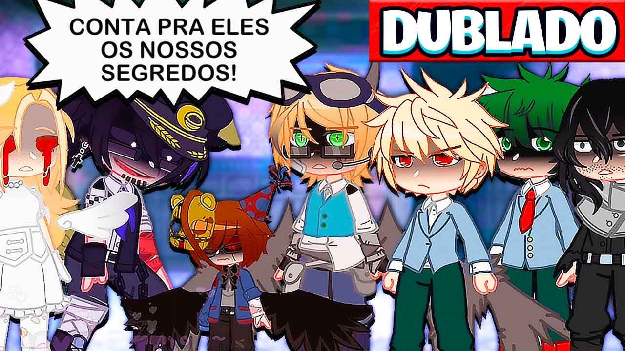 [ DUBLADO ] FAMÍLIA AFTON CONHECE MHA - MY HERO ACADEMY  FINAL 😈 | MINI FILME GACHA CLUB
