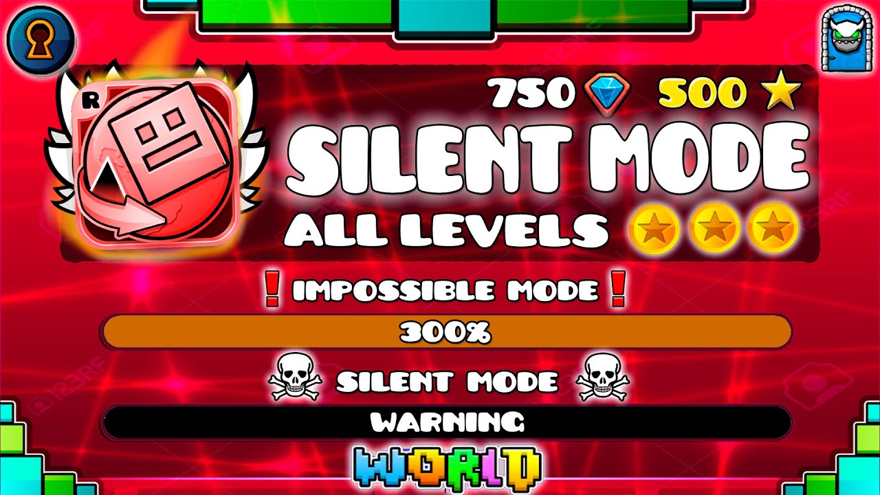[IMPOSSIBLE LEVELS] All Geometry Dash World Levels in 