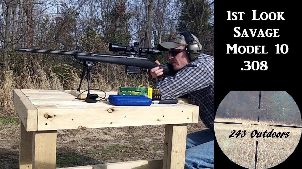 Первый взгляд на модель Savage 10 .308