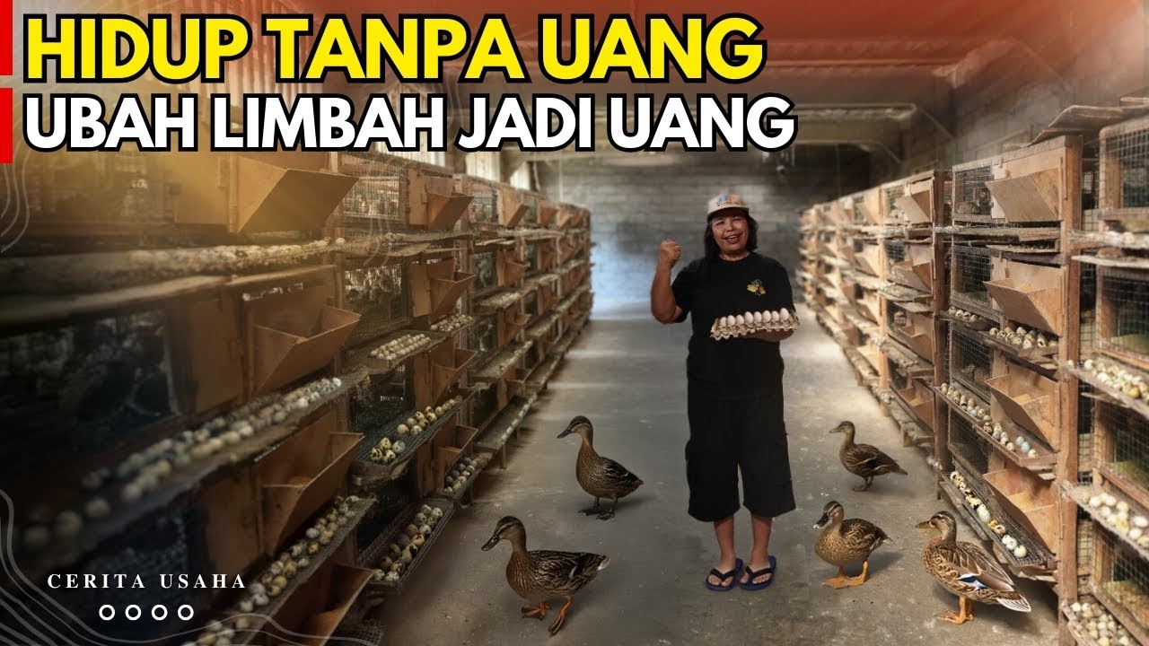 HIDUP TANPA UANG UBAH LIMBAH JADI UANG DENGAN INTEGRATED FARMING | KISAH INSPIRATIF