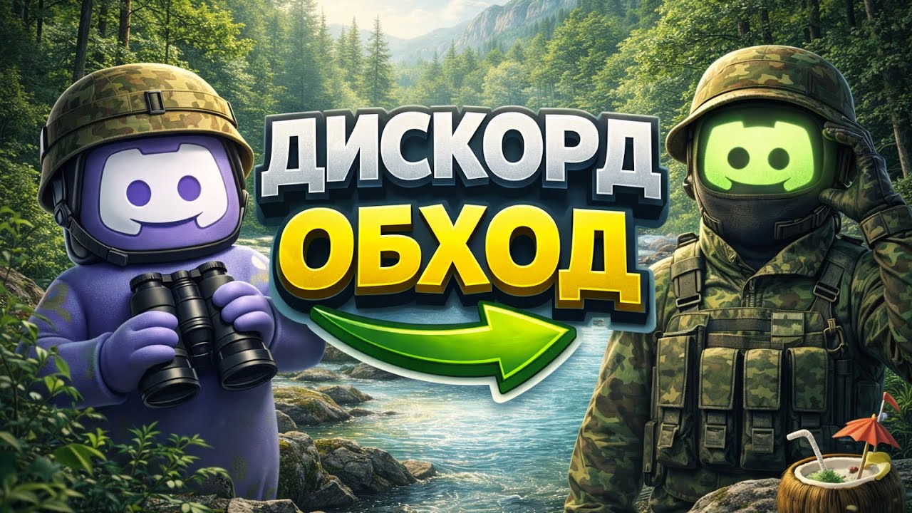 Как обойти блокировку дискорд | Дискорд обход | Обход дискорда 