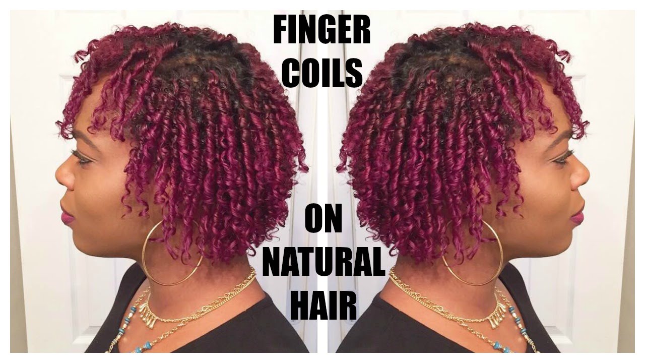 THE ORIGINAL METHOD | FINGER COILS ON NATURAL HAIR