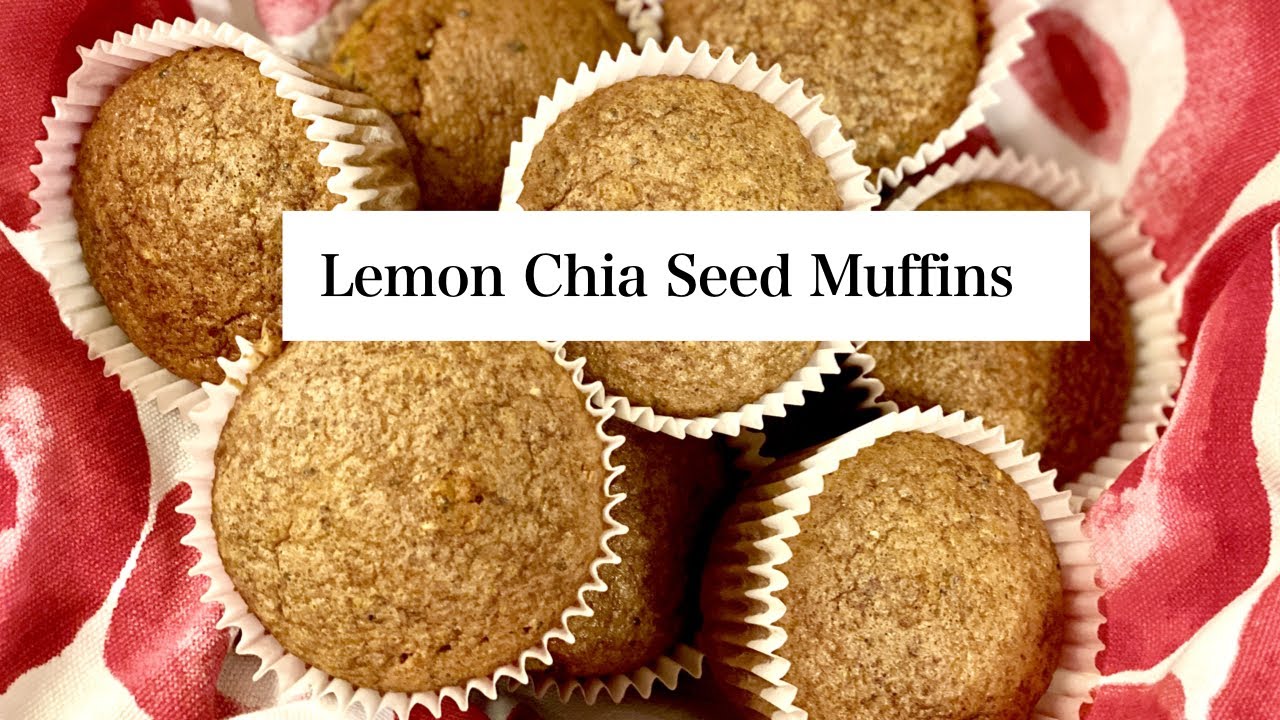 Lemon Chia Seed Muffins