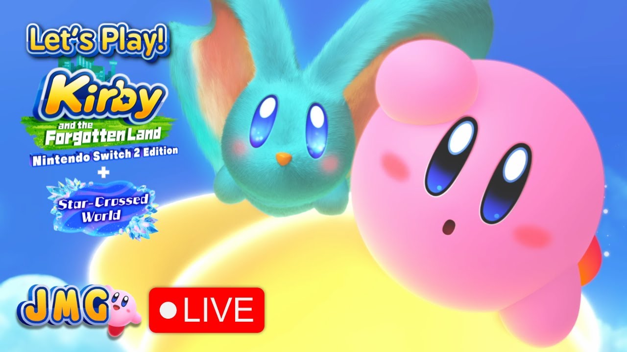 THE STAR-CROSSED WORLD IS FINALLY HERE!!! Kirby and the Forgotten Land + Star-Crossed World LIVE