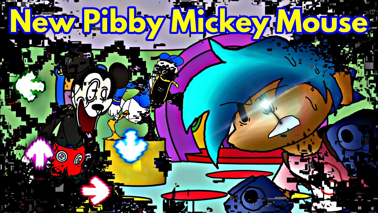 Friday Night Funkin' Vs New Lesson To Learn | Mickey Mouse (FNF/Mod/Pibby + Cutscene)