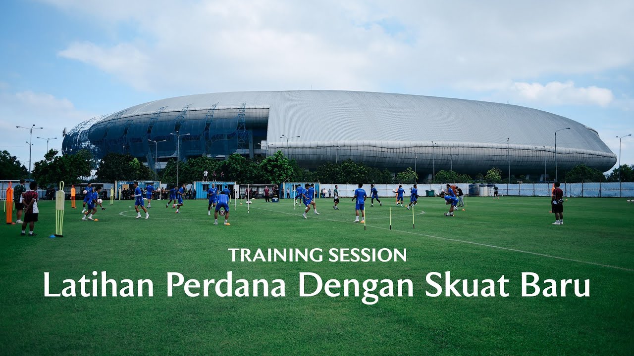 Latihan Perdana PERSIB di Lapangan Pendamping, Bersama Skuat Baru | Training Session