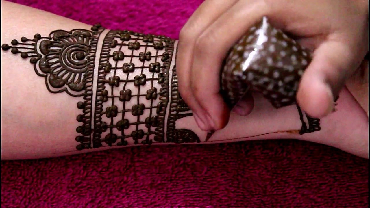 Full hand Mehndi design