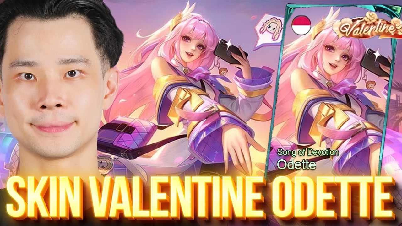 Review Skin Valentine Odette Rp1,000,000 - Mobile Legends