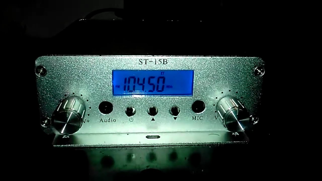 transmisor fm 15 w