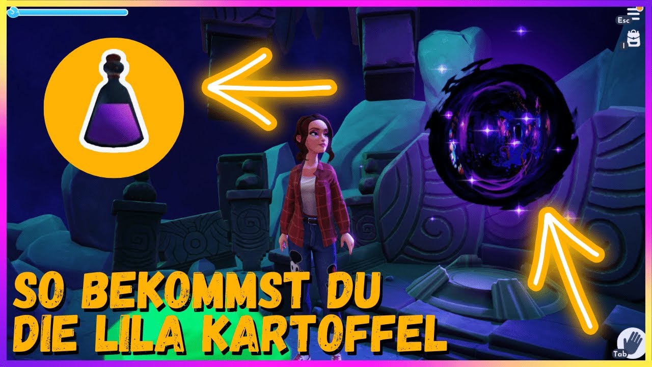 Lila Trank Vollständiger Leitfaden! (Geheime Kartoffelaufgabe) | Disney Dreamlight Valley