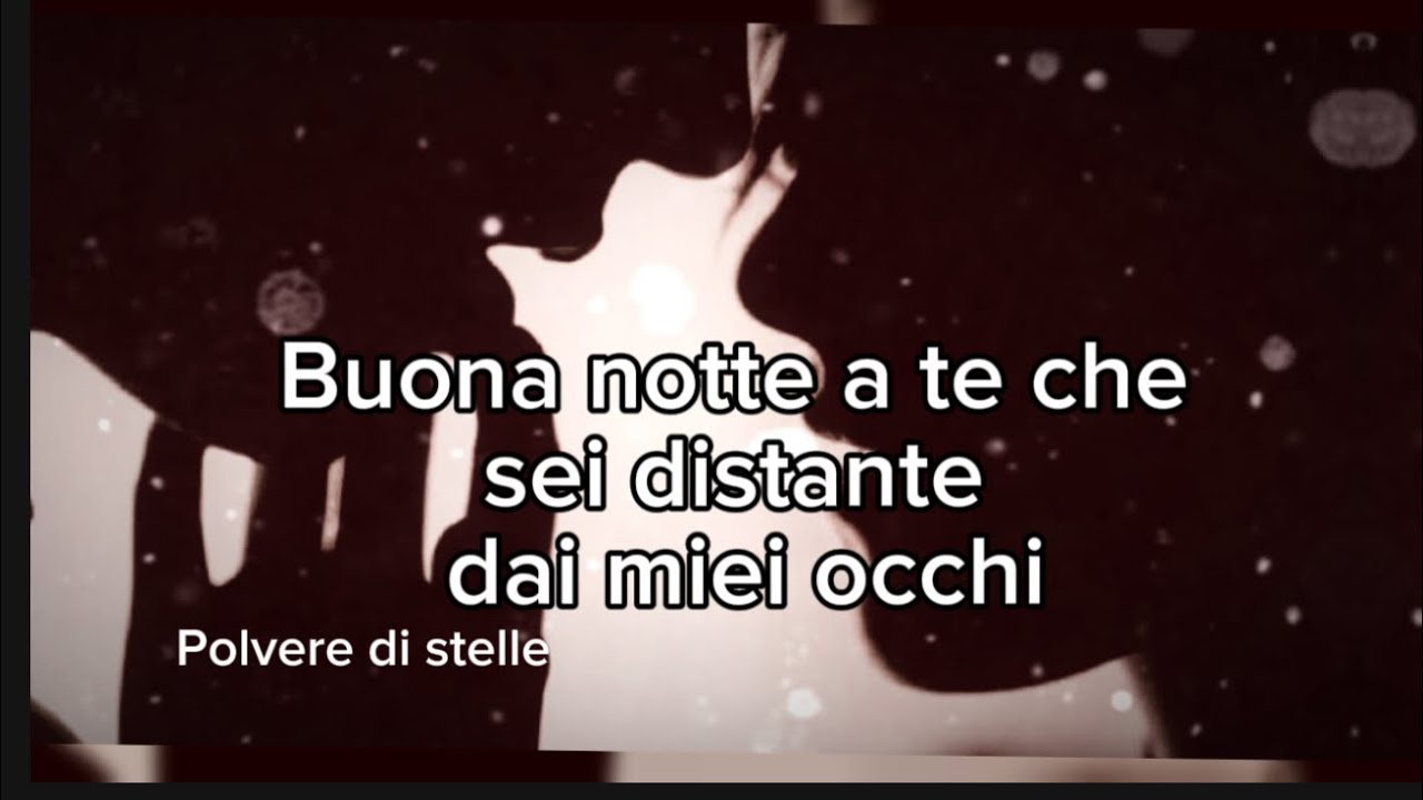 Buonanotte Amore… #amoremio #tiamo #polveredistelle 