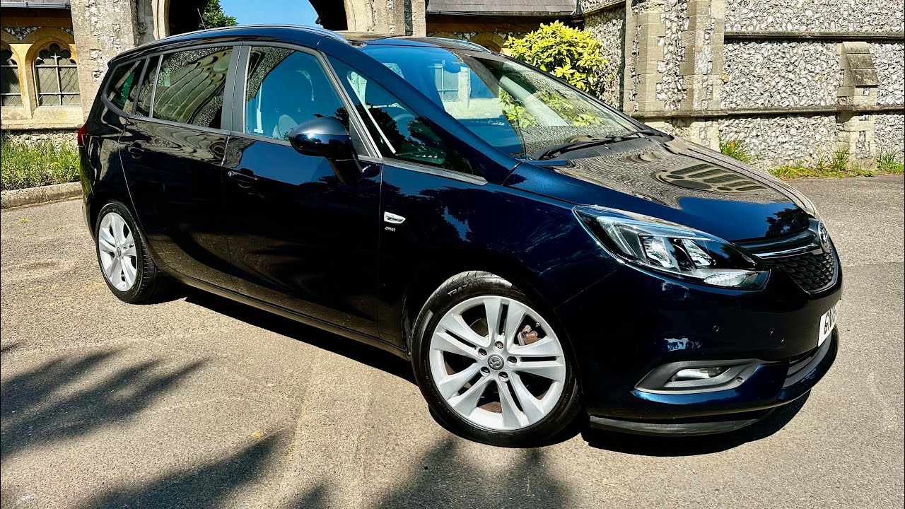 2018 Vauxhall Zafira Tourer Turbo Sri Nav 7 seat