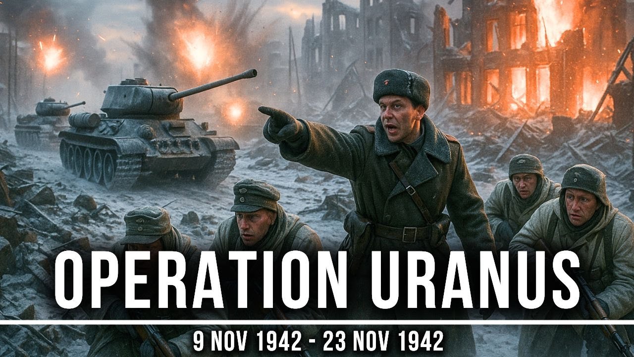Fall Asleep To | The ENTIRE History of Operation Uranus | Stalingrad | WW2 War Relaxing Documentary