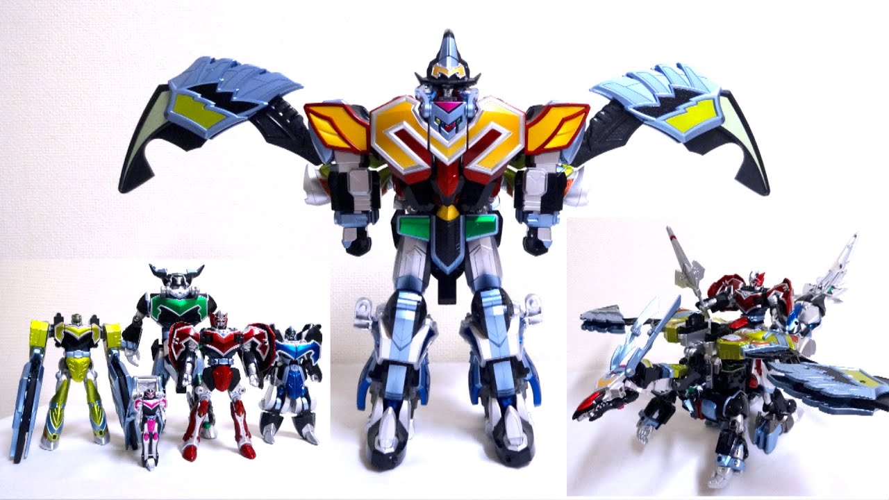 【魔法戦隊 マジレンジャー】魔神合体 DX マジキング コンプリートエディション 変形合体レビュー DX majiking Complete Edition  PRMF Titan Megazord