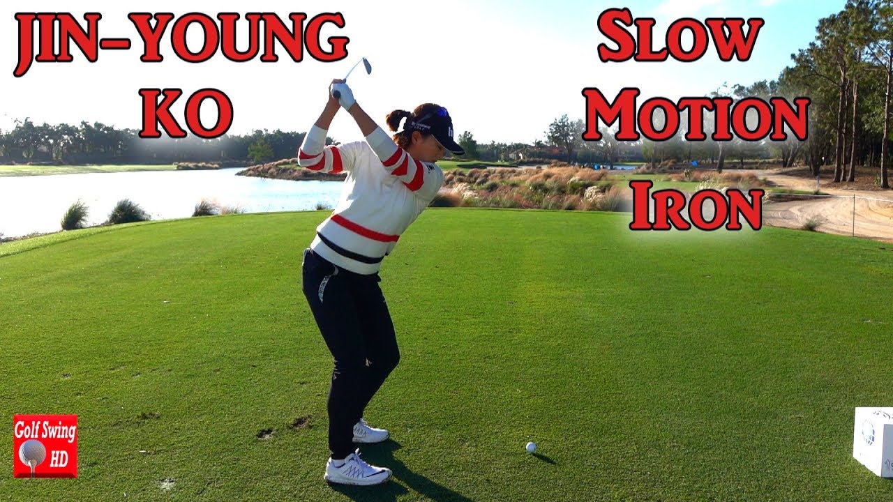JIN YOUNG KO 120fps SLOWMOTION DTL IRON GOLF SWING 1080 HD