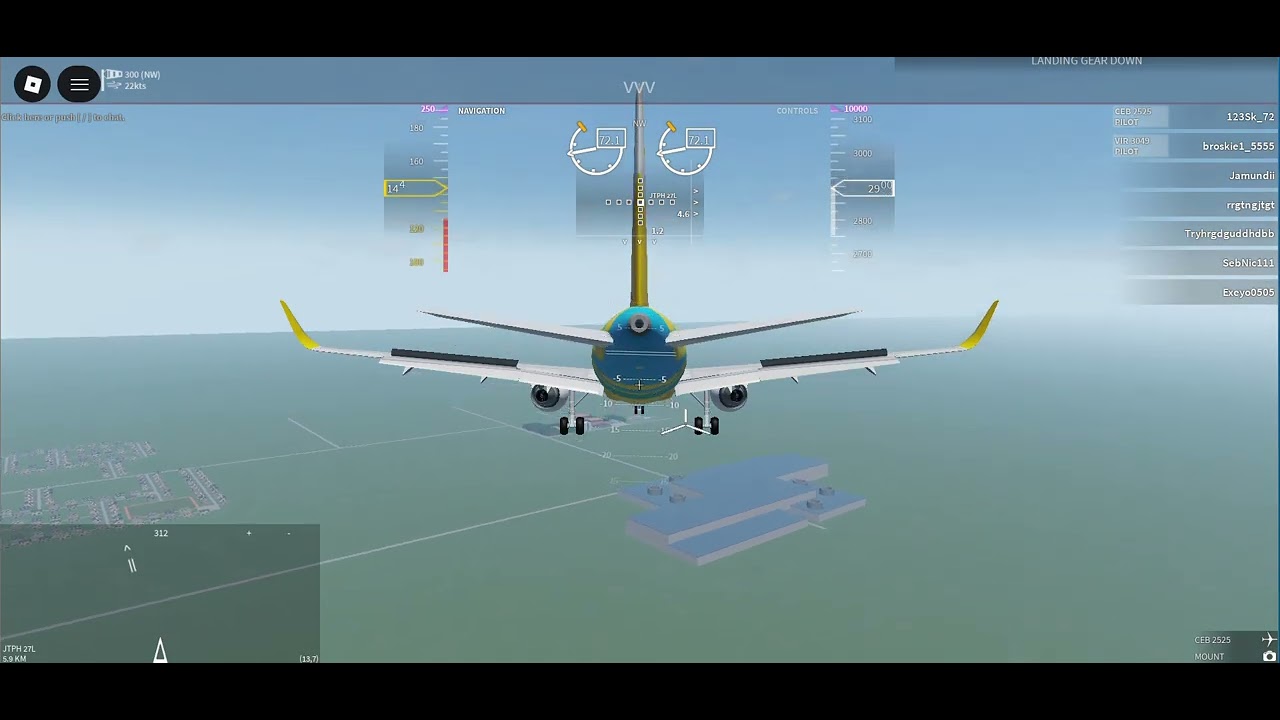 Cebu Pacific flight 2525 (Second flight)