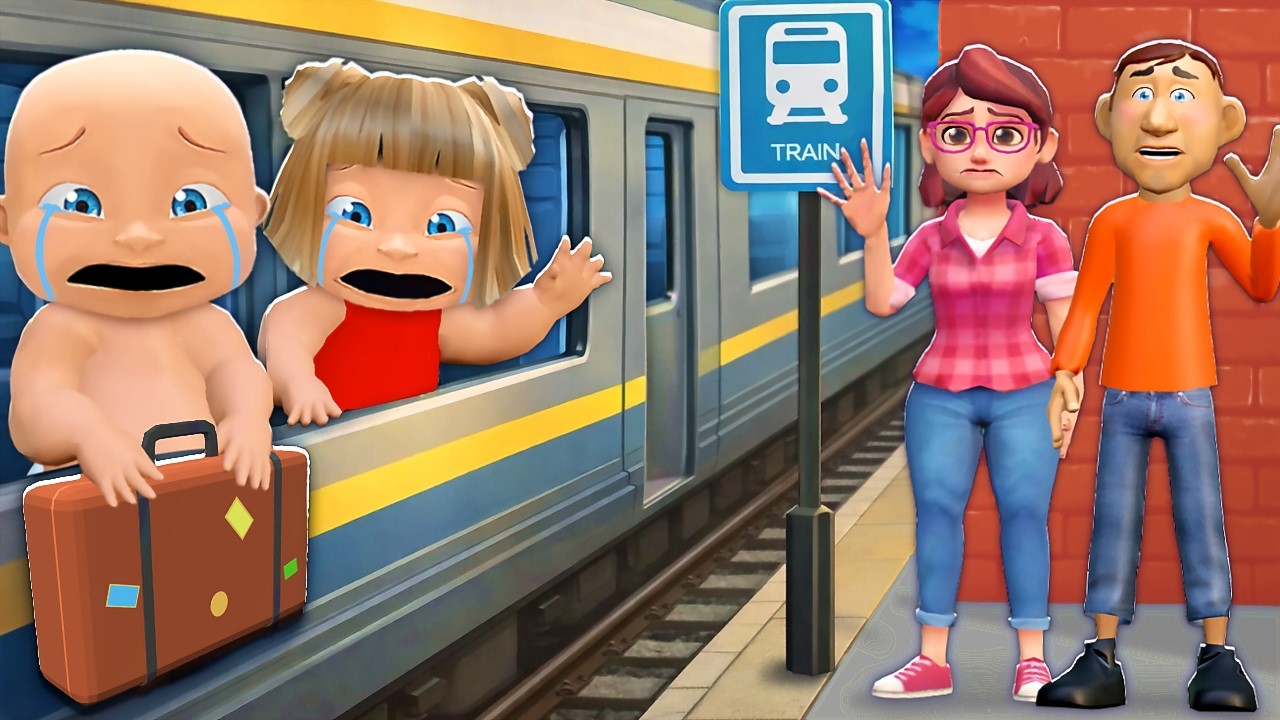Baby & Girlfriend LEAVE HOME Forever!